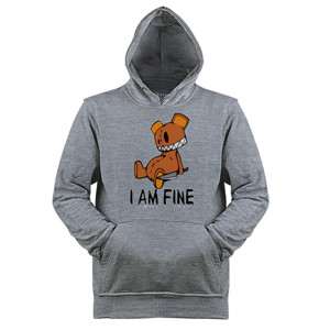 Jaket Hoodie I am fine