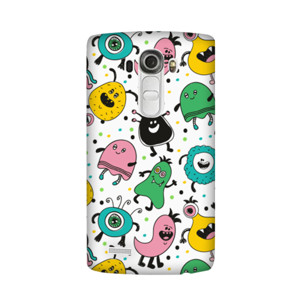 Funny monster pattern Casing HP