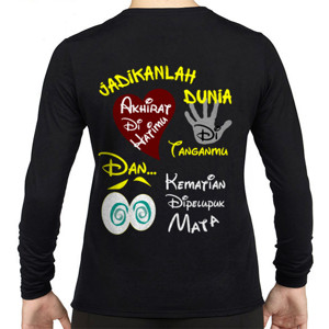 Kaos Baju Tentang Kehidupan Didunia dan Akhirat
