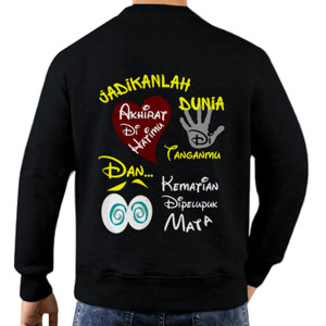 Jaket Sweater Baju Tentang Kehidupan Didunia dan Akhirat