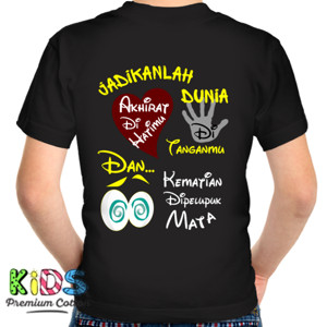 Kaos Baju Tentang Kehidupan Didunia dan Akhirat