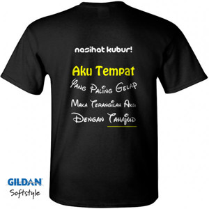 Kaos Baju Seri Pesan Alam Kubur - Tahajjut #4