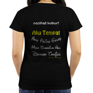 Kaos Baju Seri Pesan Alam Kubur - Tahajjut #4