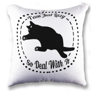 Bantal Cat Lazy Pillow