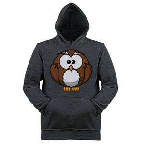 Jaket Hoodie Brown owl