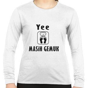 Kaos Ukuran Besar Jumbo Yee Masih Gemuk