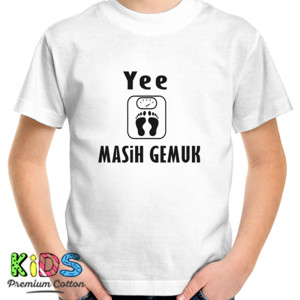 Kaos Ukuran Besar Jumbo Yee Masih Gemuk