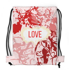 Tas Serut Fullprint Tas Serut LOVE