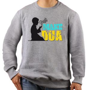 Jaket Sweater Just Make Dua