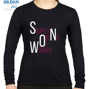 Kaos simply kind of woman panjang