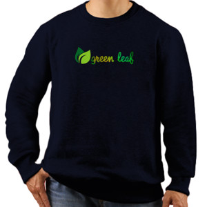 Jaket Sweater green leaf