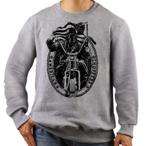 Jaket Sweater Skull Bike