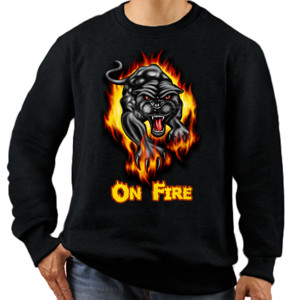 Jaket Sweater On Fire
