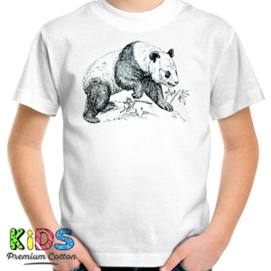 Kaos Cute Elegant Panda - Kaos Elegan Panda Keren