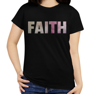 Kaos Faith - Tshirt cewek