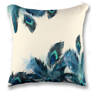 Bantal Motif Bulu