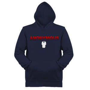 Jaket Hoodie anonymous 2