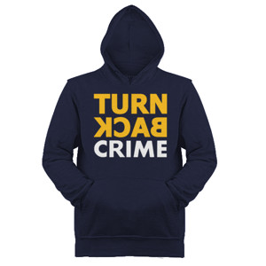 Jaket Hoodie TURN BACK CRIME