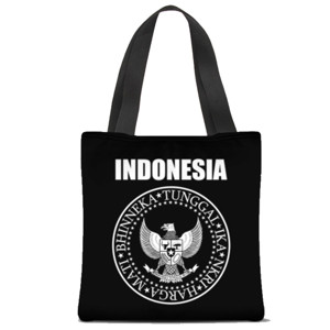 Tas Tote Fullprint INDONESIA BHINNEKA TUNGGAL IKA NKRI HARGA MATI