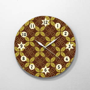 Jam Dinding Jam Dinding Kayu Batik
