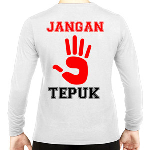 Kaos JANGAN TEPUK