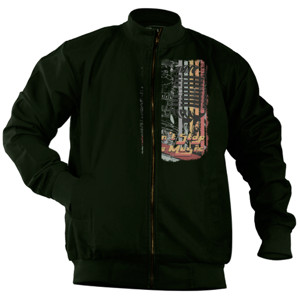 Jaket Bomber Dont stop the music - premium
