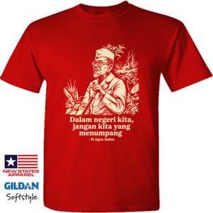 Kaos Kutipan H Agus Salim 001