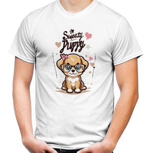 Kaos Tampilan Pintar dari Si Puppy Lucu!
