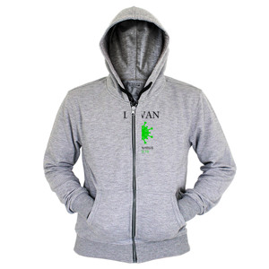 Hoodie Zipper Lawan Covid-19