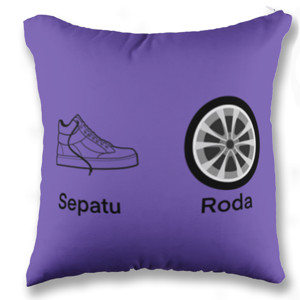 Bantal Sepatu roda