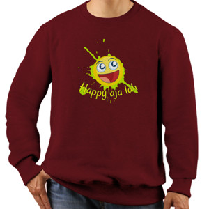 Jaket Sweater Kaos Happy