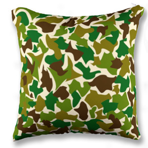 Bantal Abstrak Hutan