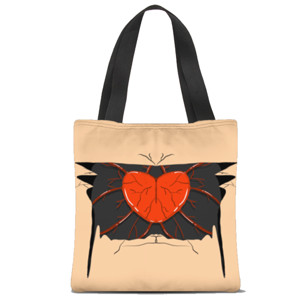 Tas Tote Fullprint Myheart