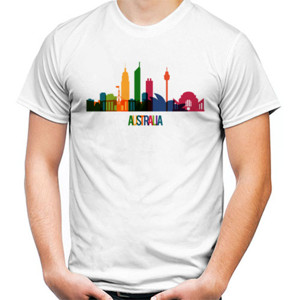 Kaos Kaos Australia Colorful (SBD6C)