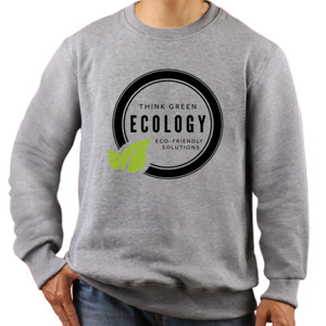 Jaket Sweater Kaos Think Green (SB9G3)