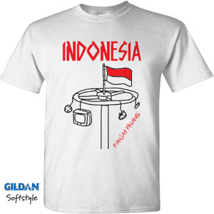 Kaos Indonesia Panjat Pinang