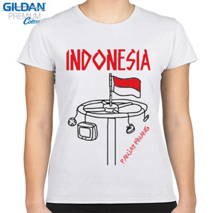 Kaos Indonesia Panjat Pinang