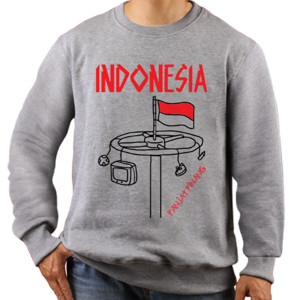 Jaket Sweater Indonesia Panjat Pinang