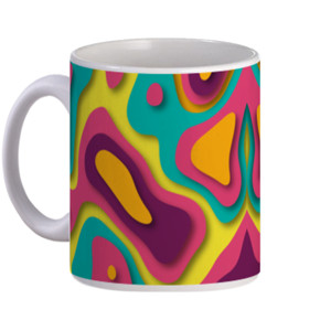 Mug Papercut