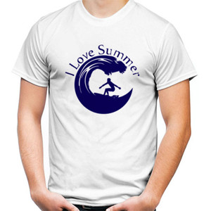 Kaos Distro I Love Summer