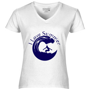 Kaos Distro I Love Summer