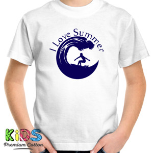 Kaos Distro I Love Summer