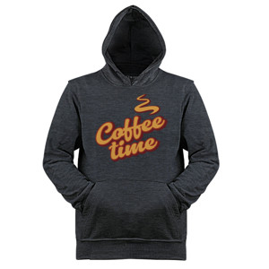 Jaket Hoodie Coffee Time