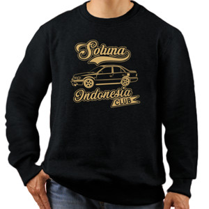 Jaket Sweater Soluna Indonesia Club, Nuansa Retro