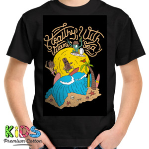 Kaos Surfing Alien