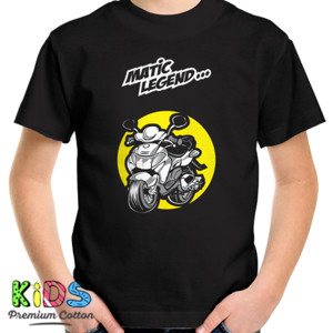 Kaos Matic Legend Hitam