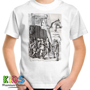 Kaos Tengkorak Berkuda