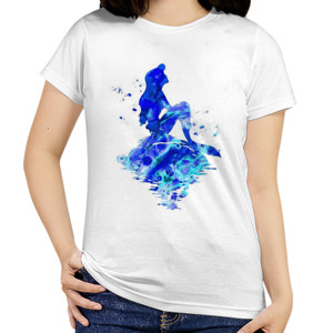 Kaos Girl Abstrak