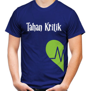 Kaos Tahan Kritik motivasi inspirasi kata bijak