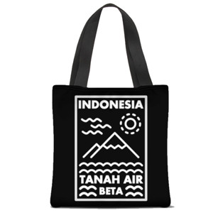 Tas Tote Fullprint INDONESIA TANAH AIR BETA